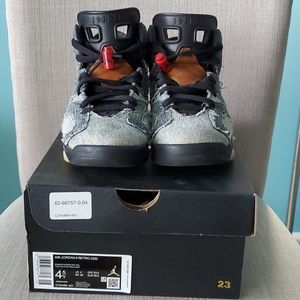 Youth Washed Denim Air Jordan 6 Retro (GS)